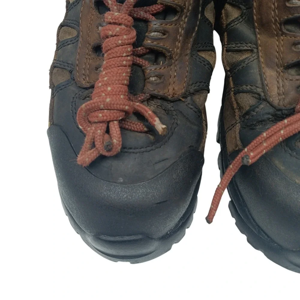 TIMBERLAND Hyperion #90646 Work‎ Boots 7W Alloy Toe Vibram Sole PRE-OWNED